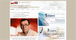 Desktop Screenshot of metodadomancica.pl
