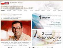 Tablet Screenshot of metodadomancica.pl